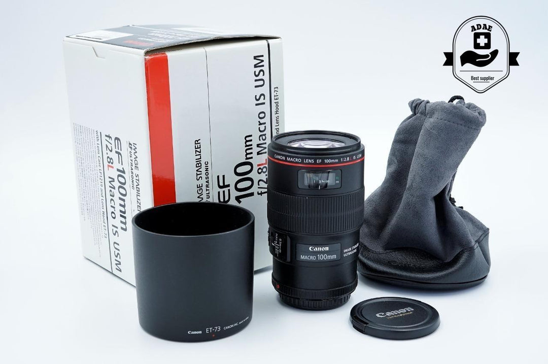 Canon EF 100mm F2.8 L IS USM Macro Lens - ADAE Dental Online Store