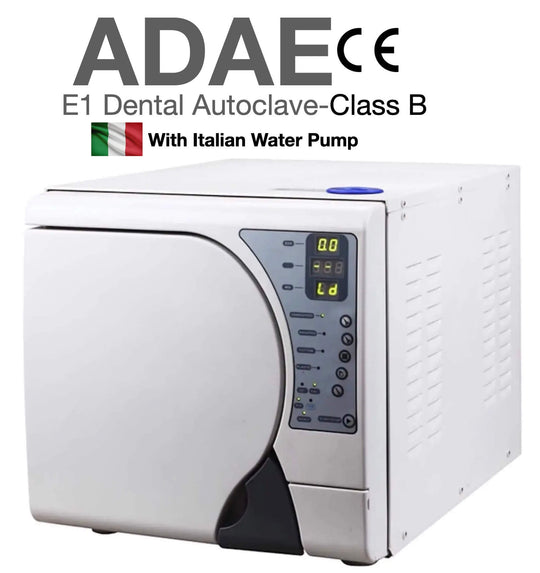 ADAE E1 dental autoclave (Class B)