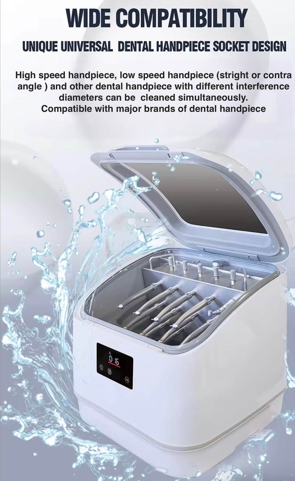 ADAE Pro dental handpiece cleaning and maintenance unit