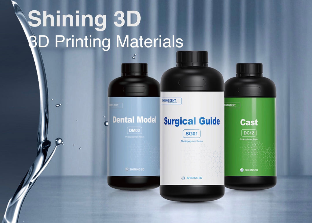 Shining 3D dental print resin