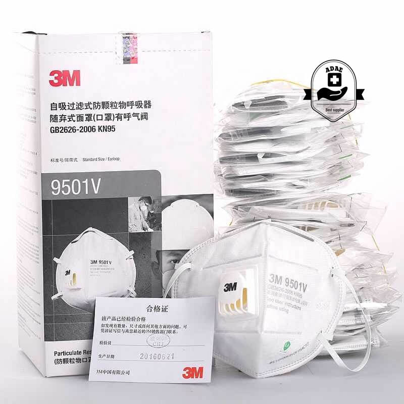 3M 9501V Mask - ADAE Dental Online Store