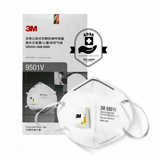 3M 9501V Mask - ADAE Dental Online Store