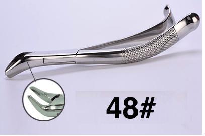48# dental extraction forceps (2pcs) - ADAE Dental Online Store