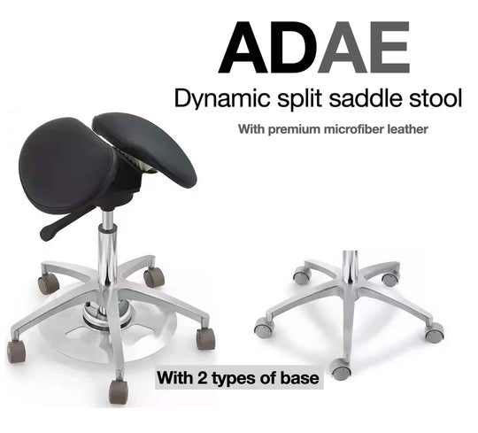 ADAE Dynamic split saddle stool ( New Release)