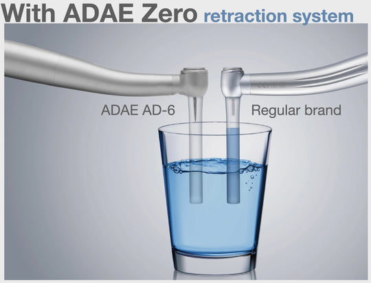 ADAE LED AD-6 fiber optic dental turbine (with 6 holes LED coupling)