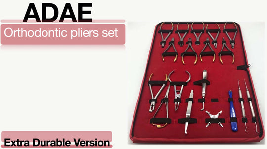 ADAE stainless steel orthodontic pliers set