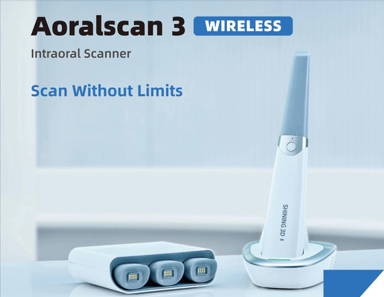 Shining 3D Aoralscan 3 (Wireless) intraoral scanner (New release)