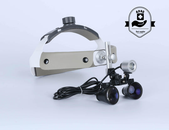 AD009 dental loupes ( with battery and LED) - ADAE Dental Online Store