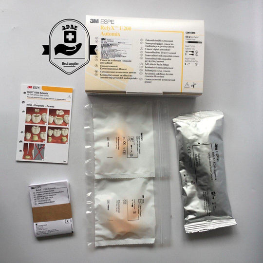 (price for 2 packages)RelyX™ U200 Automix – Syringe Self-Adhesive Resin Cement - ADAE Dental Online Store