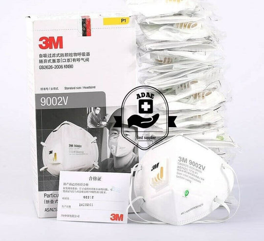 3M 9002V Masks - ADAE Dental Online Store