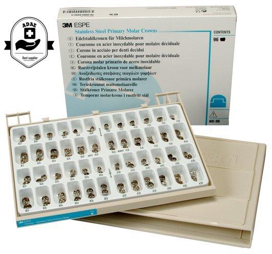 Stainless Steel Primary Molar Crowns intro kit - ADAE Dental Online Store