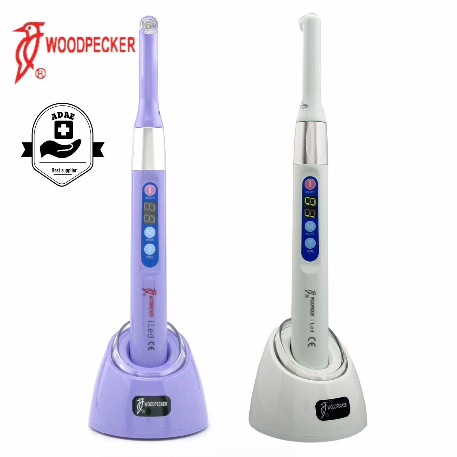 Woodpecker Style Dental ILed Curing Light – 2500mw/cm² 1-Second Curing Lamp – Model AX-9920